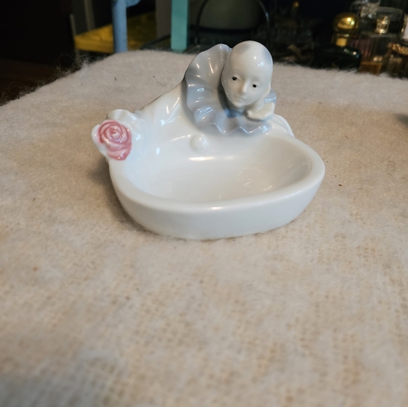 Vintage Harlequin Clown Soap Dish - Picture 3 of 4